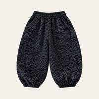 Balloon Jogger Pants in Leopard, back