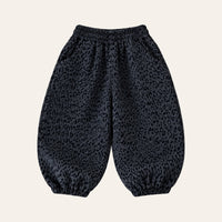 Balloon Jogger Pants in Leopard, front