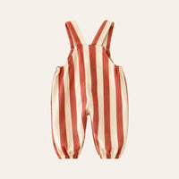 Little Dungarees in Red, back