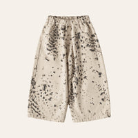 Wide Leg Leopard Jeans in Leopard, front